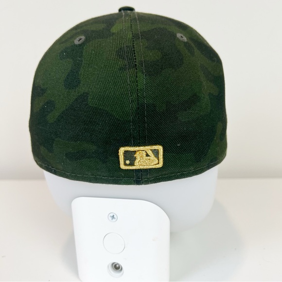 Los Angeles dodgers Armed Forces Day Collection Camouflage Fitted Hat 7 3/8 - Picture 3 of 8